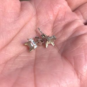 Sterling silver earring settings